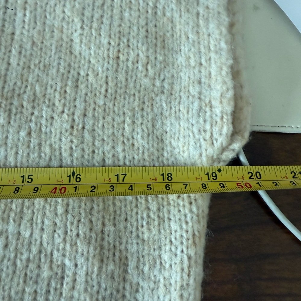 Madewell Cream Sweater Vest XS - Picture 3 of 4